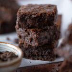A gooey batch of espresso brownies.